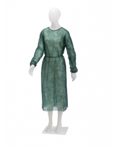 Blouse de protection en NON TISSE PP, taille XXL, poignet élastique sachet de 10