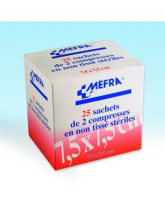 MEFRA Compresses non-tissé stérile 
