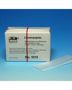 Papier spécial nettoyage optique 90x72 mm , boîte de 500