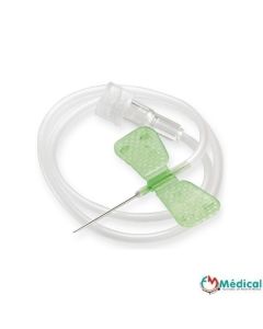 Microperfuseur à ailettes Mirage, 21G, 0.80 x 19 mm, vert, boite de 100