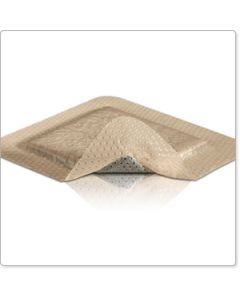 Mepilex® Border Ag Pansement hydrocellulaire antimicrobien auto-adhesif stérile 7,5x8,5cm