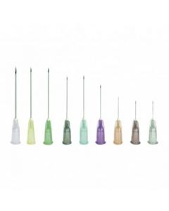 Aiguilles hypodermiques 20G 0,9x25mm jaune DispoFine Zarys, Boite de 100