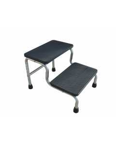 Marche-pied epoxy, 2 marches, couleur noir