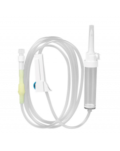 Perfuseur par gravité avec filtre de purge stérile