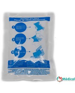 Poche de froid instantané, 12,7 x 15.3cm