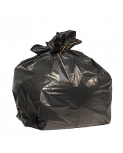 Sac à déchets 130L, 42µ, noirs, Carton de 100 sacs