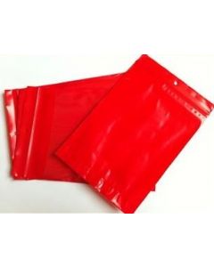 Sachets zip rouge