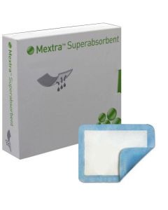 MEXTRA SUPERABSORBANT 17,5 X 22,5 cm, Boîte de 10