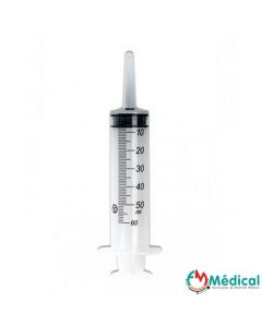 Seringue 3 Corps 50ml embout cathéter TERUMO, boîte de 25