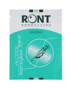 Serviette d'alcool 70% , Blister de 10 sachets