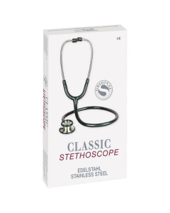 Stéthoscope double pavillon taille adulte Noir