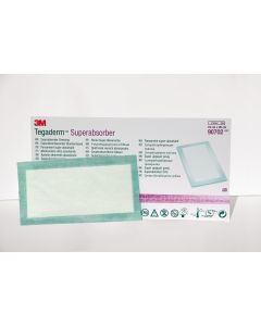 3M Tegaderm Superabsorber - Rectangle 10 x 20cm - boite de 10