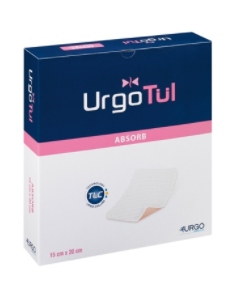 URGOTUL ABSORB 6x6cm, boîte 16