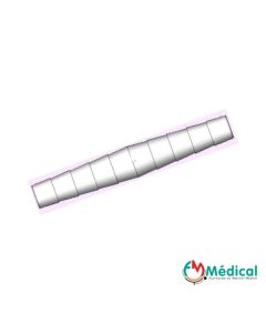 Raccord biconique droit symétrique 7-9,5 / 7-9,5 mm, boîte de 30